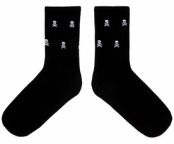 Носки Черепа черные (238)