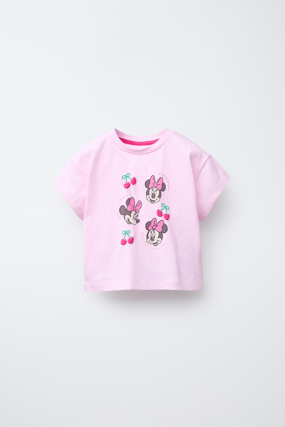 ZARA ПИЖАМА MINNIE MOUSE © DISNEY, РОЗОВЫЙ