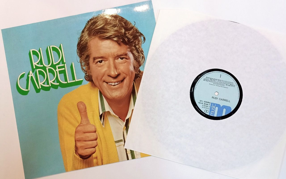 Винтажная виниловая пластинка LP Rudi Carrell (Germany 1975)