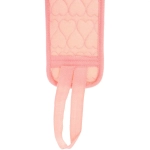 Мочалка для тела жёсткая «Premium - Dalila», цвет светло - розовый, 10*80см (ZIP пакет)