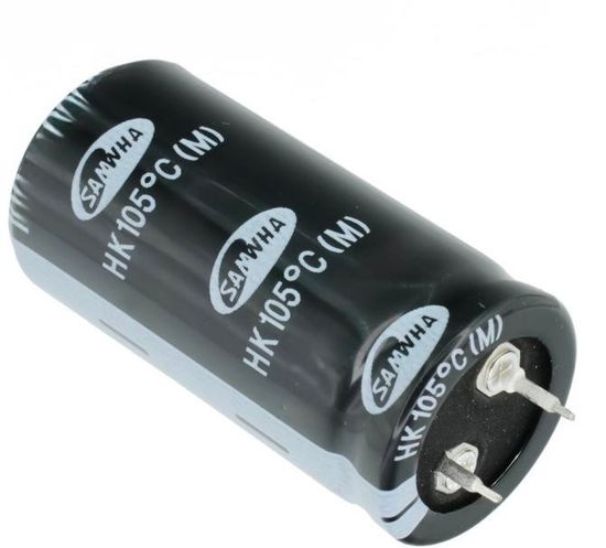 Конденсатор электролитический 2200мкФ 100в 105°С HK / 25х50 / Samwha