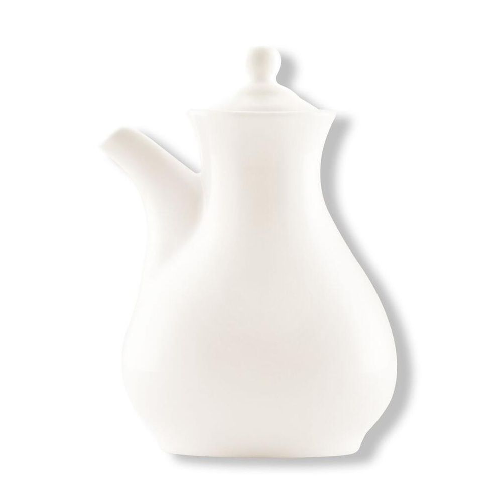 Соусник 100 мл бутылочка для соевого соуса белый фарфор P.L. Proff Cuisine [6]