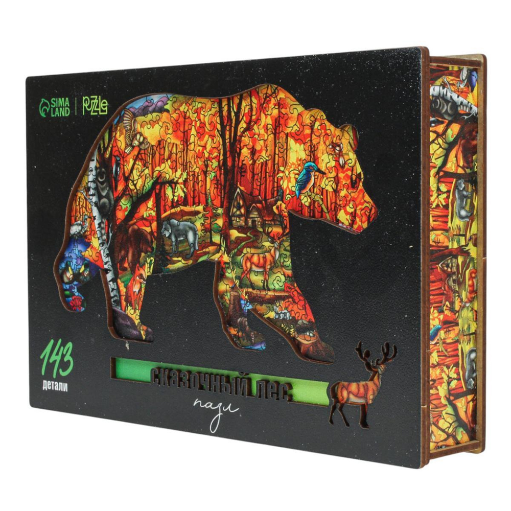 Пазл 143 дет. "Сказочный лес" (Puzzle Time)