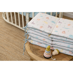 Бортик в кроватку 360х35х5см Tkano Tiny world Animalia world