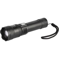 Светодиодный фонарь Трофи UA-103 аккумуляторный 7 Вт оптический Zoom 3 режима powerbank | Универсальные  фонари