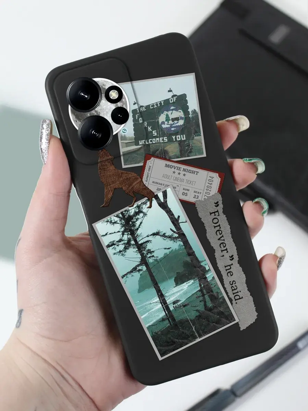 Чехол для Xiaomi Redmi Note 12 4G с принтом