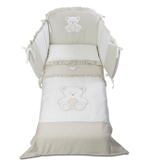 Комплект белья из 5-и предметов Italbaby Peluche крем