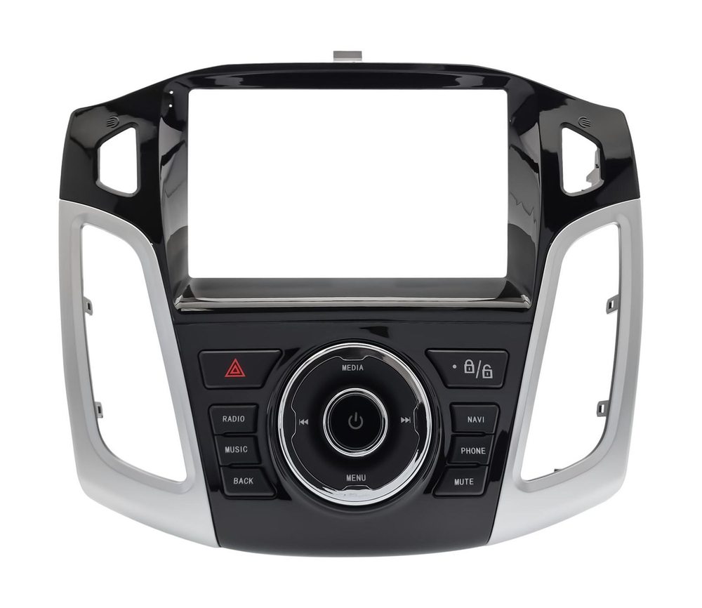 Комплект рамки с разъёмами 9" Ford Focus 3 2011-2019 поддержка автопарковки (XP) - Car-Smart 7079F3