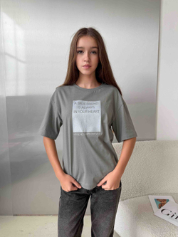 Футболка для девочки true friend