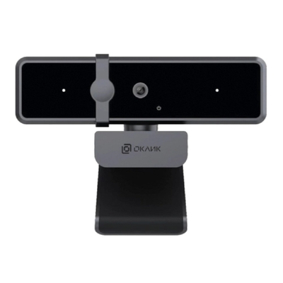 Веб-камера Оклик OK-C35 черный 4Mpix (2560x1440) USB2.0 с микрофоном
