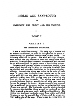 Berlin and Sans-Souci: or, Frederick the Great and his friends : an historical romance | Klara Frau Mundt