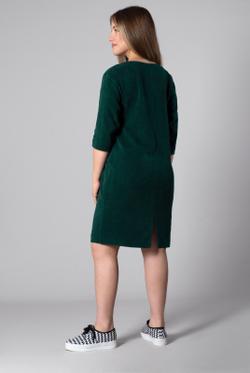 Платье женское 1403оп, Изумрудный #493Из051403оп