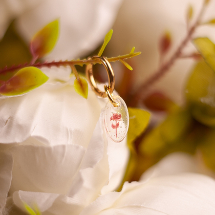 Моносерьга "Роза" ➰