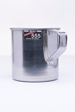 Кружка с символикой  МЧС России EMERCOM - предотвращение, спасение, опасность (нержавеющая сталь)