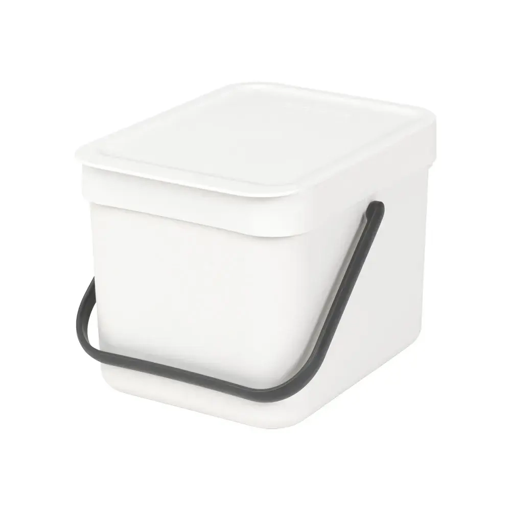 Brabantia Контейнер для сортировки мусора Sort & Go 6л, белый