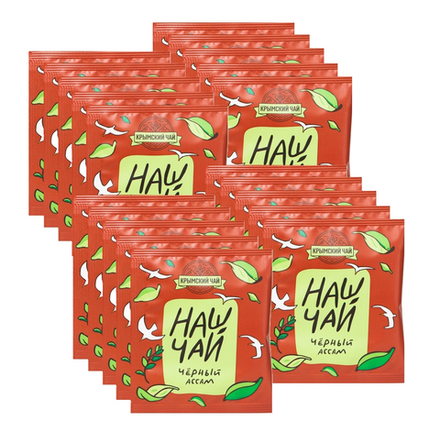 Д/кружки Наш чай Черный Ассам 20 шт, ТМ ТРАВЫ ГОРНОГО КРЫМА