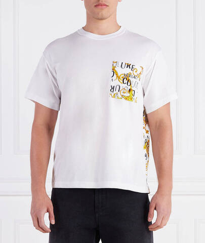 Футболка Versace Jeans Couture - белый(74GAH6R0JS161)