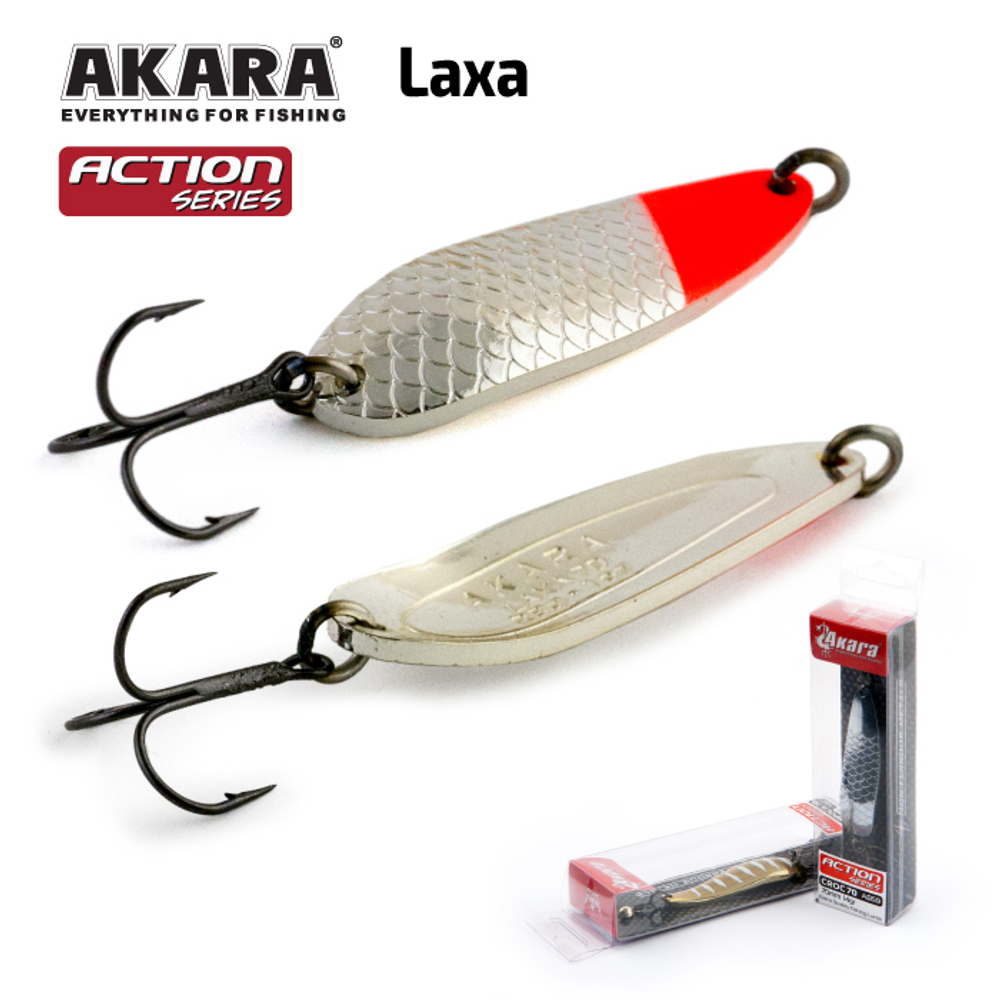 Блесна колебалка Akara Action Series Laxa 70 28 гр. 1 oz. AB88