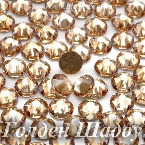 Стразы Solvo холодной фиксации, Голден Шадоу