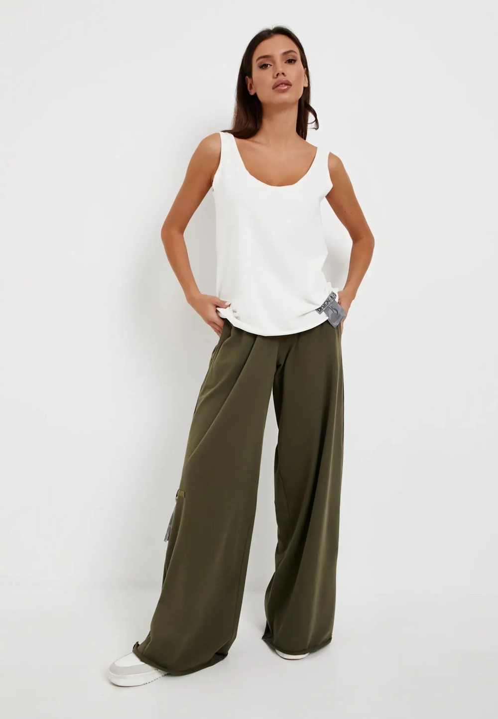 Майка опен 2 белый