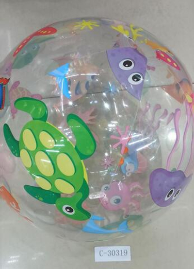 Мяч для воды, 4 рисунка микс, 20 дюймов, с-30319