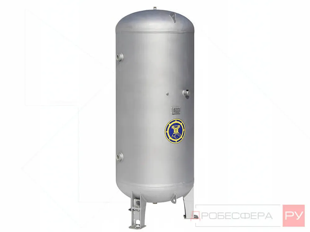 Ресивер для компрессора РВ 500/16Ц оцинкованный вертикальный