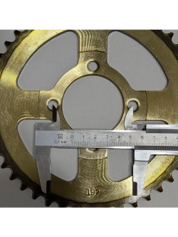 +t Звезда ведомая 420-46T для мотоцикла (венец)