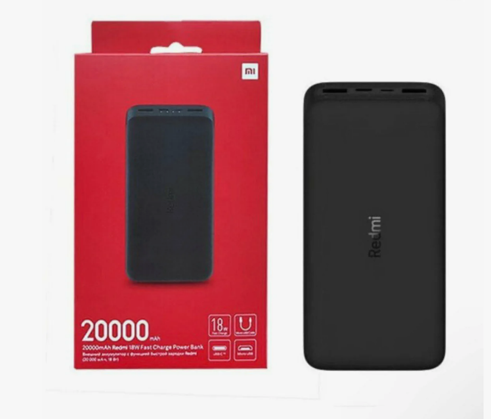 Портативный аккумулятор Redm 20000 mAh QC 3.0 (черный)