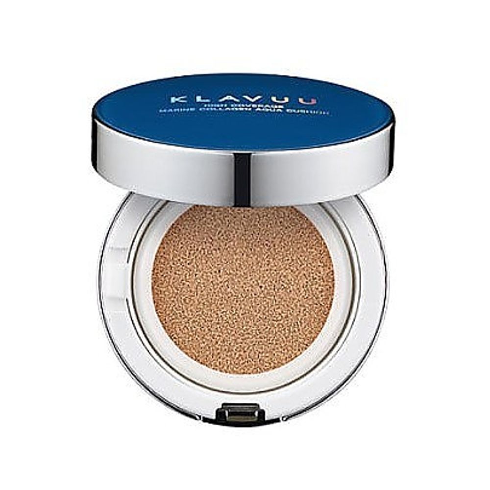 KLAVUU Blue Pearlsation High Coverage Marine Collagen Aqua Cushion с запаской #21