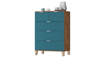 Комод Марвин 21 МДФ 70*40*100 см,    Фиеста