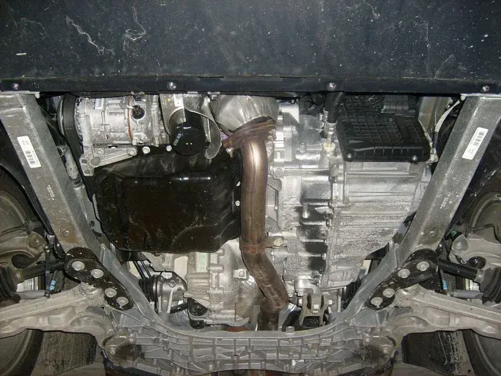Защита картера и КПП Sheriff для Jeep Cherokee V (KL) 2014- арт.04.3106