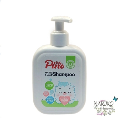Детский шампунь для волос Baby Pino Hair & Scalp Shampoo 0+, 200 мл.