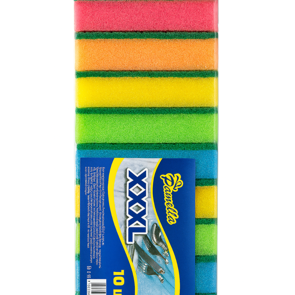 Кухонные губки Pamella XXXL 10 шт