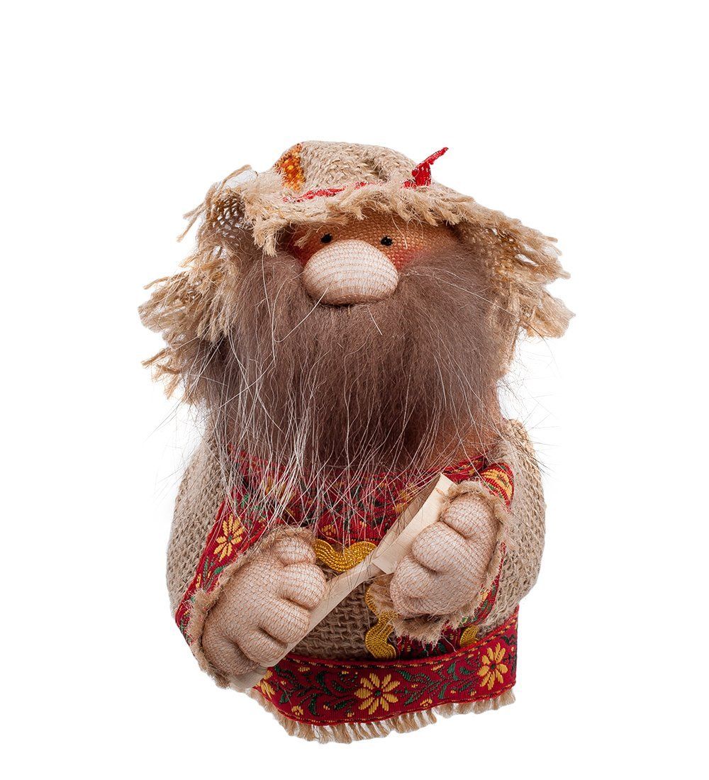 ТК-721 Матрешка-шкатулка «Кузьмич с ложкой» мал.