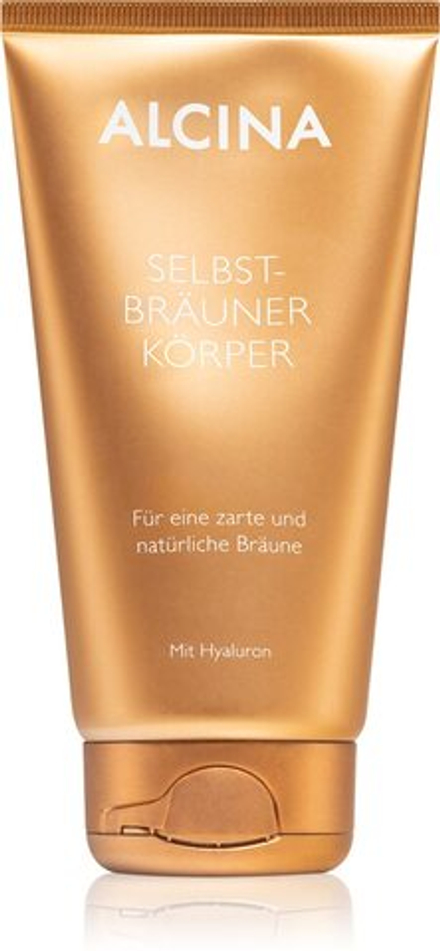 Alcina Self-tanning Body Cream - увлажняющий крем-автозагар для тела /   150  ml  / GTIN 4008666353467