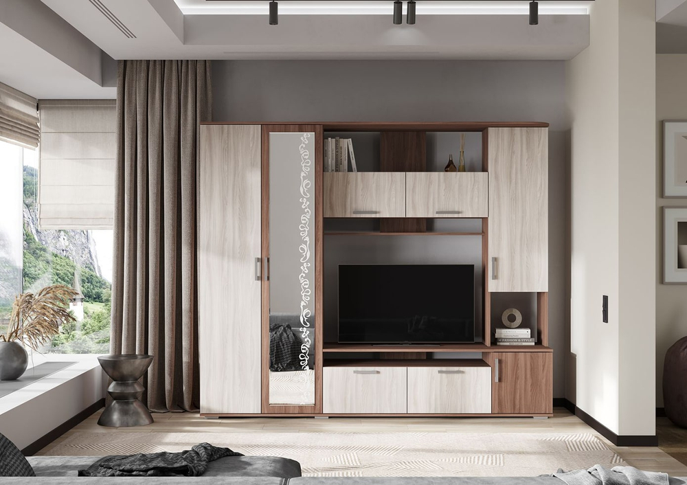 Софи Гостиная Ясень шимо темный / Ясень шимо светлый