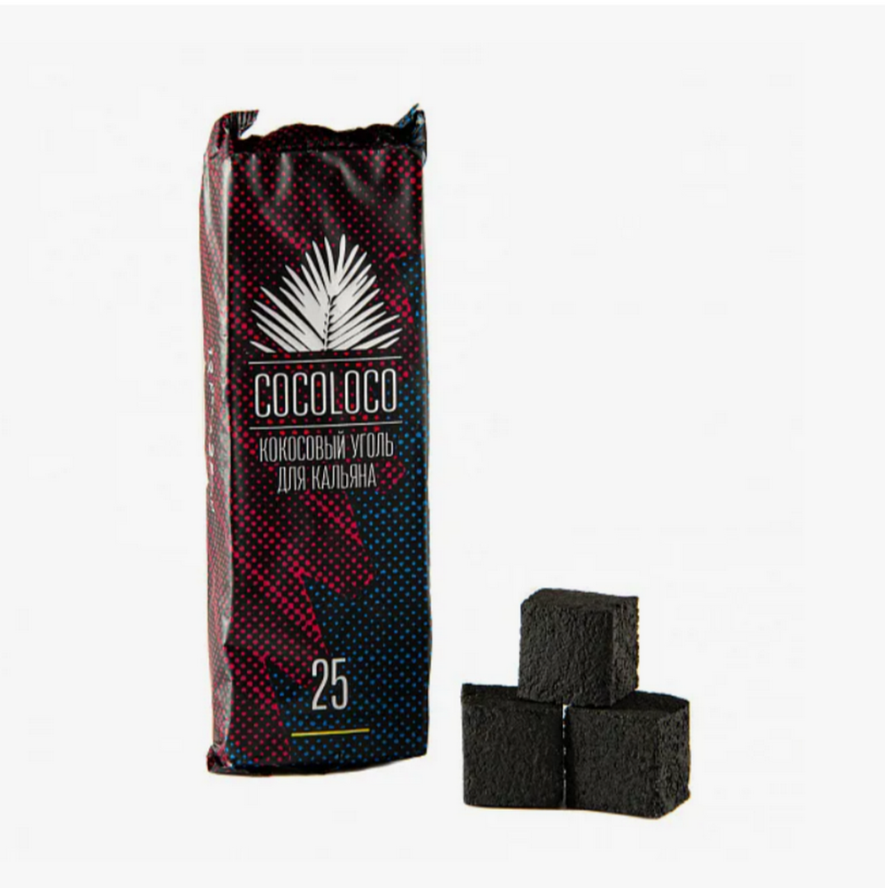 Уголь Cocoloco Mini Pac (12 шт/25мм,)