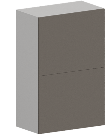 Кухня Модуль ШВГ 602Г Белый /Грей софт