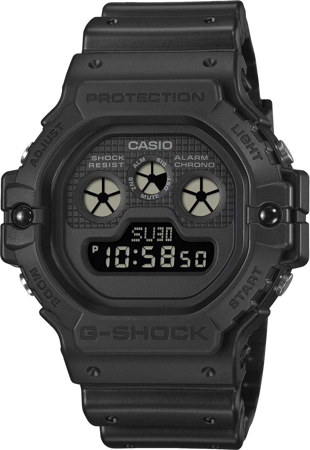 Мужские наручные часы Casio G-Shock DW-5900UBB-1