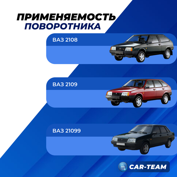 Указатель поворота правый белый на ВАЗ 2108, 2109, 21099