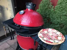 Керамический гриль Kamado Joe Classic III, 46 см (красный), с ножками и столиками