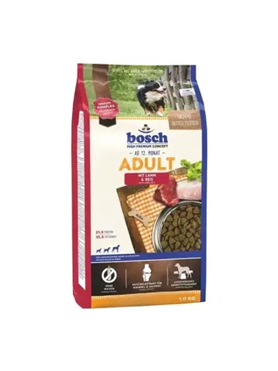 Bosch Medium Adult (Бош Медиум Эдалт) корм сухой для собак с ягненком и рисом 15 кг.