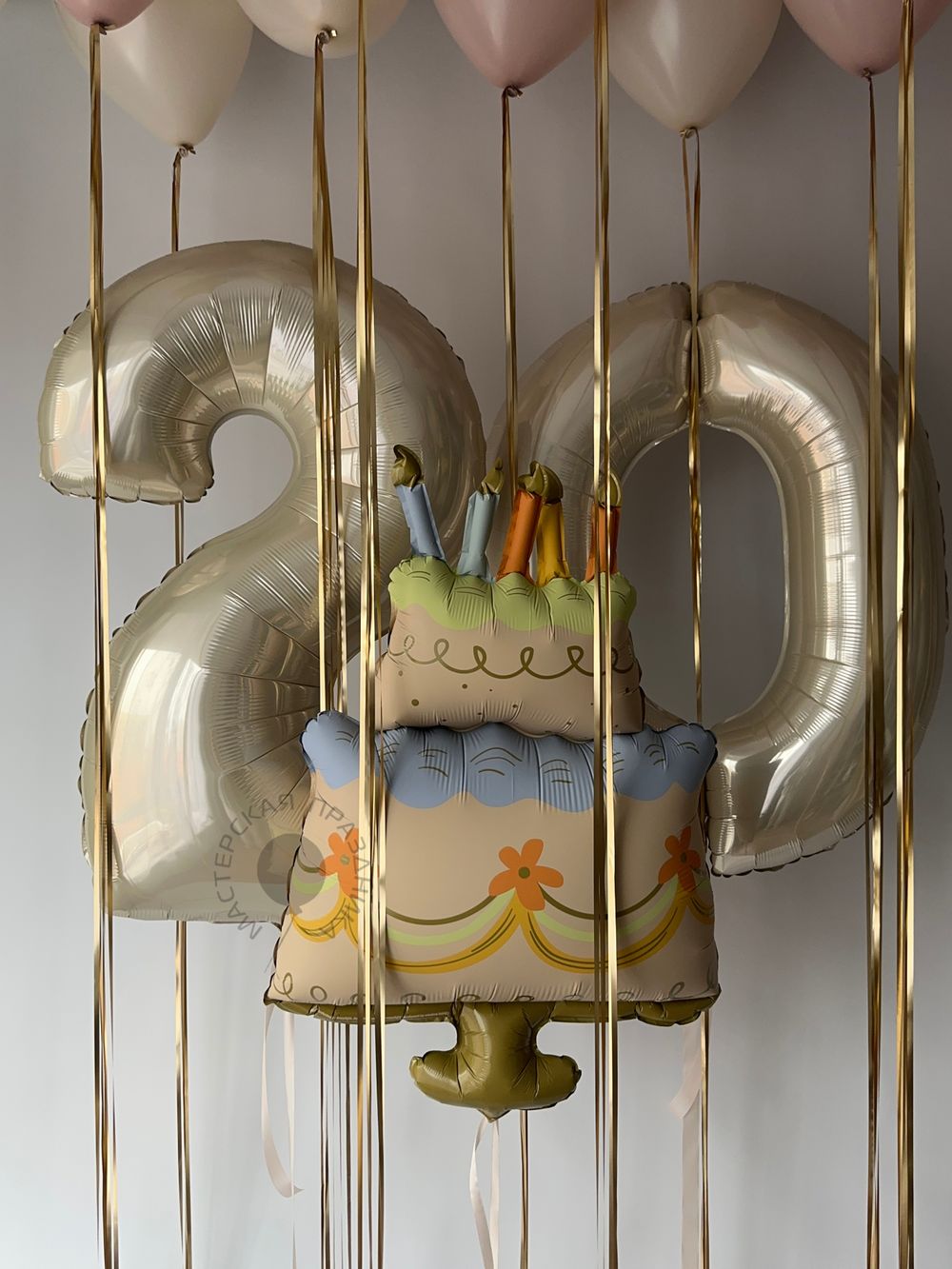 Воздушные шары для девушки №8687 