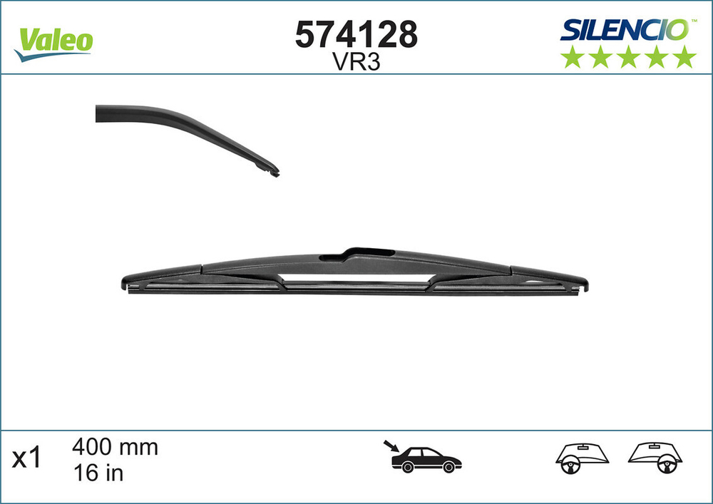 VALEO - 574128-VAL - Wiper Blade
