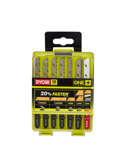 Набор пилочек для лобзика 10 шт Ryobi 5132002811