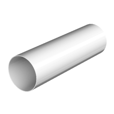 ТН ОПТИМА 120/80 труба, белый (3м)