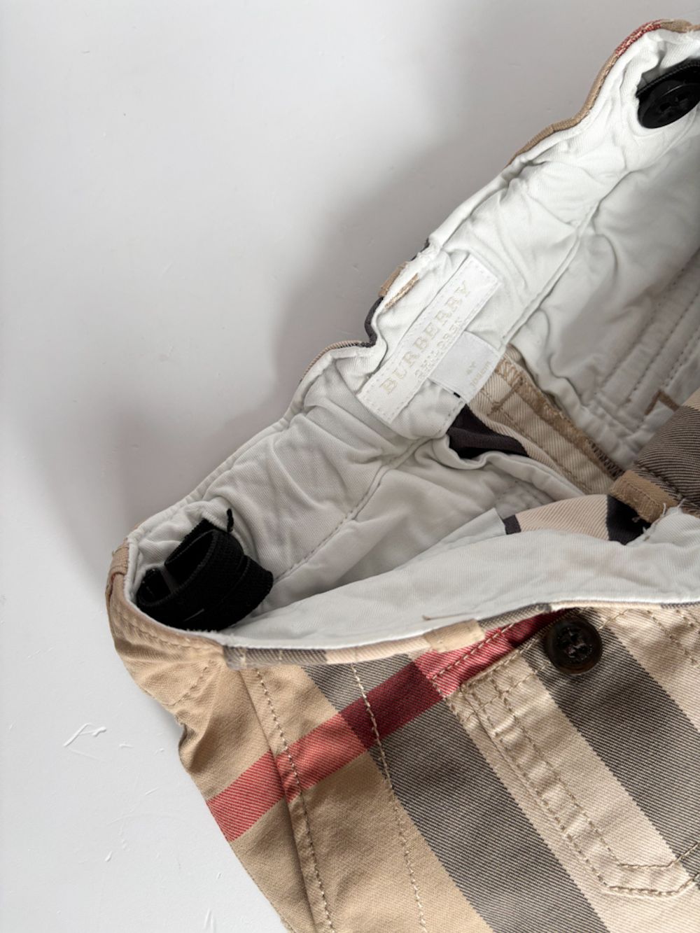 Клетчатые шорты Burberry , 98