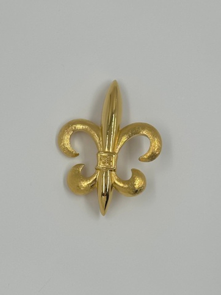 Брошь Fleur-de-lis Givenchy