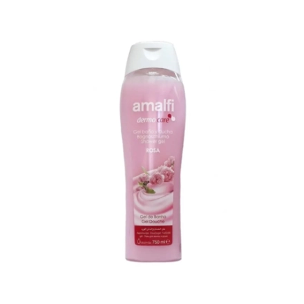 AMALFI гель для ванн и душа "Gentle Rose", для всех типов кожи 750мл
