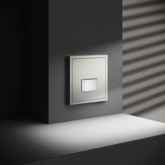 Датчик движения встраиваемый Voltum S70, (сталь) VLS070505